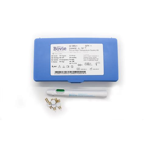 Bovie Del1 Change A Tip Deluxe High Temp Cautery Kit