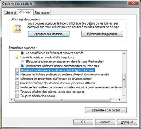 Afficher Les Extensions Des Fichiers Portail Francophone D Informatique Libellules Ch