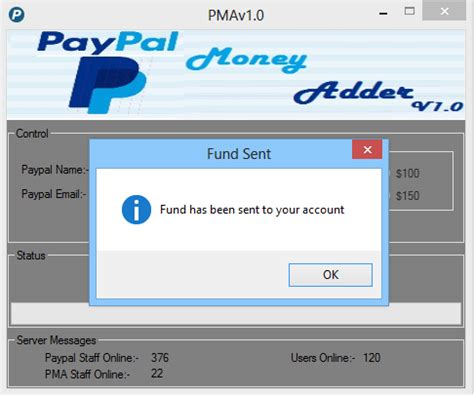 Paypal money adder free paypal money generator instantly no survey no human verification how to add paypal money online download android ios pc. Downloads | Paypal Money Adder