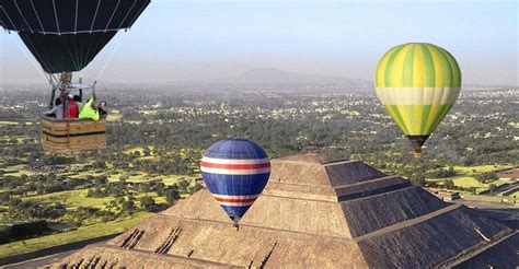 From Mexico City Hot Air Balloon And Walking Teotihuacan Tour Getyourguide