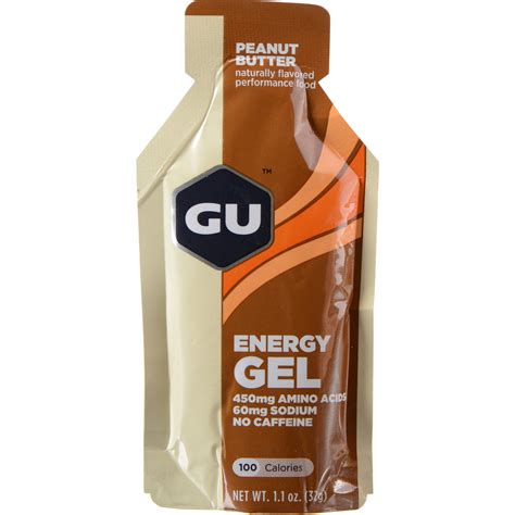 Gu Energy Labs Gel 24 Pack Peanut Butter Gu 123042 Bandh Photo