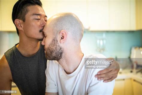 Bearded Gay Men Kissing Photos And Premium High Res Pictures Getty Images