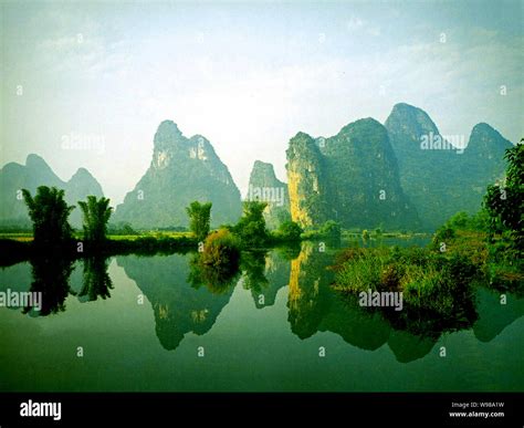 View Of Lijiang River In Guilin Southeast Chinas Guangxi Province 30