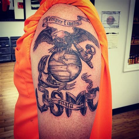 From marines and military airmen, to sailors and people who fight on the battlefields, sacrifice is part of everyday life when you are in the military. 75 Cool USMC Tattoos - Meaning, Policy and Designs (2019)