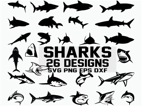 Cute Shark Svg Silhouette Free - Free SVG Cut File - Free Font Bundles