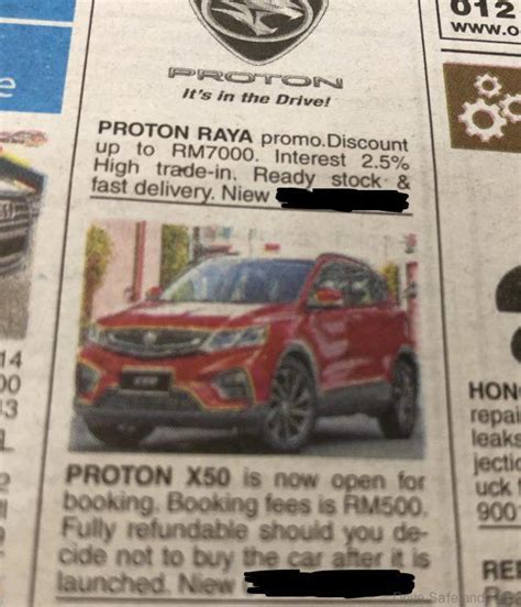 Subscribe to our telegram channel for the latest stories and updates. Are you kidding me? Proton X50 bookings open?