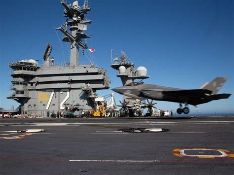 us navy aircraft carrier deploys for the first time under the command of a female captain