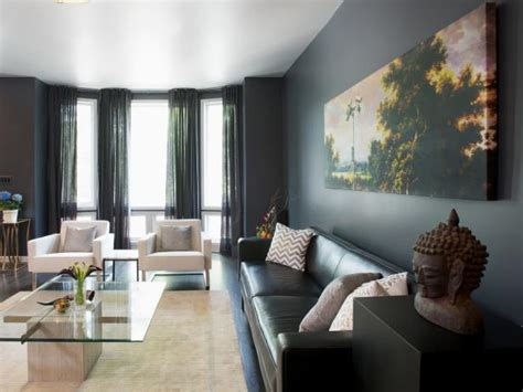 Farmhouse living room photo in denver beautiful combination. Add Drama to Your Home With Dark, Moody Colors | HGTV's ...