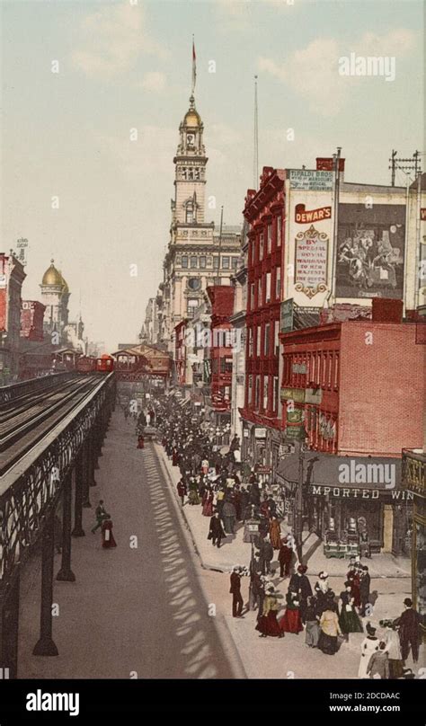 New York City 1890s Hi Res Stock Photography And Images Alamy