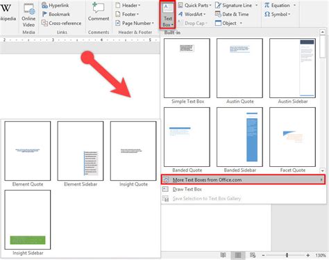 Choose Text Box And Add Date And Time In Microsoft Word 2016 Wikigain