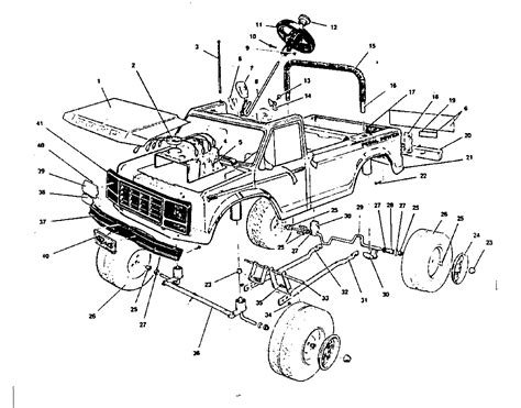 Front End Ford F150 Body Parts Diagram