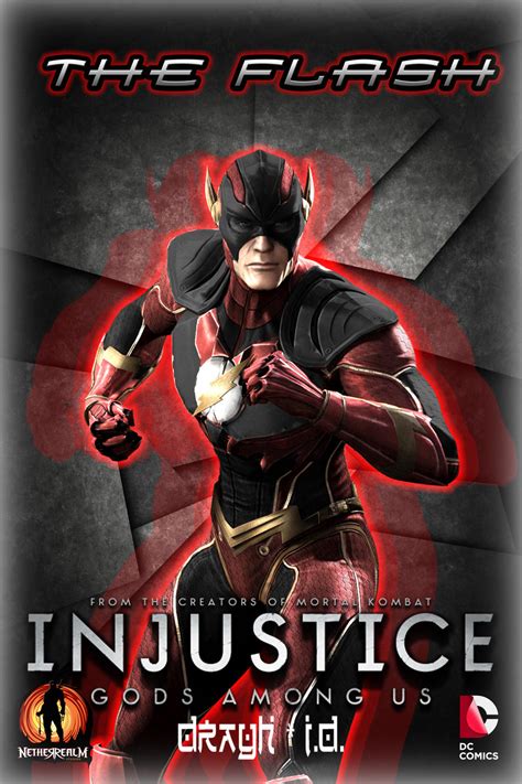The Flash Injustice Poster By Drayh1985 On Deviantart