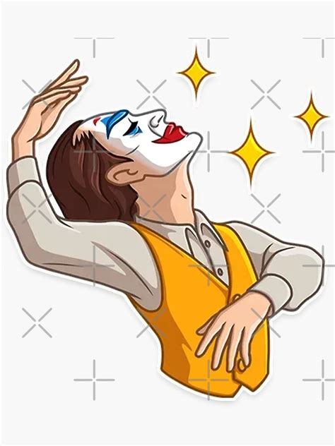 Clown Face Emoji Sticker By Carvelstore Redbubble