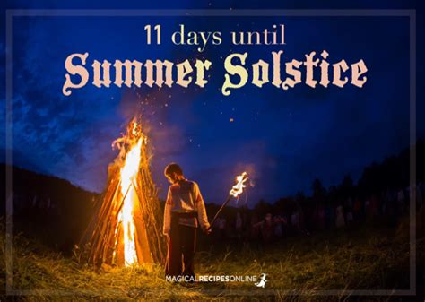 Summer Solstice Spells And Rituals Sabbats And Esbats