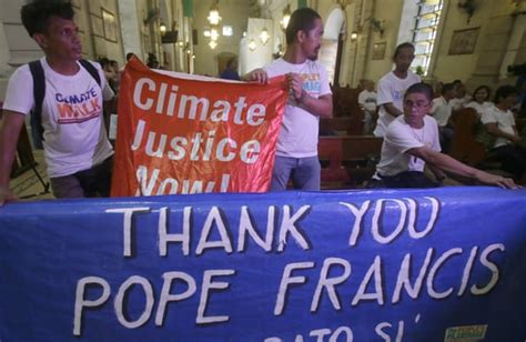 The Popes Encyclical On Climate Change As It Happened Climate
