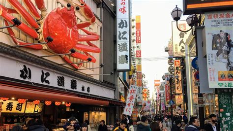 Japan Wonder Travel Osaka Namba And Kuromon Market Exploring With