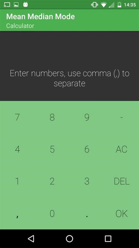 Mean Median Mode Calculator for Android - APK Download