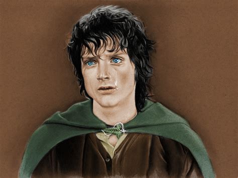 Frodo Baggins Drawn By Xchasingpavementsx And Colorized By Myself Lotr