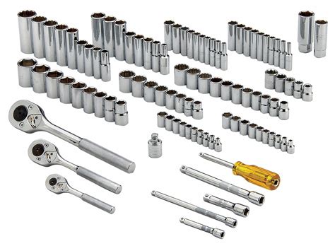 Proto Socket Wrench Set Socket Size Range 4 Mm To 19 Mm 532 In To 1