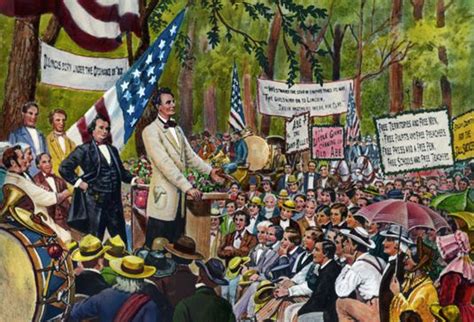 The Illinois Lincoln Douglas Debates Of 1858