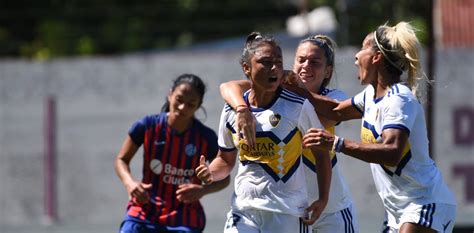 Fútbol femenino Boca le ganó a San Lorenzo y jugará la final contra River