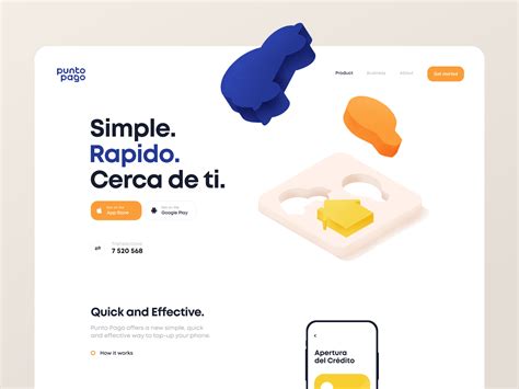 Punto Pago Landing Page By Cuberto On Dribbble