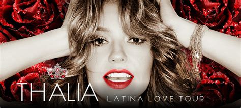 Thalia Latina Love Tour Adrienne Arsht Center