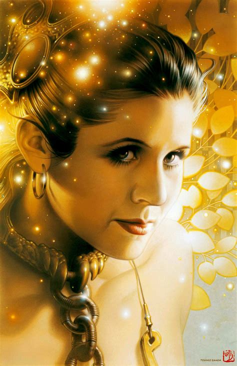 Leia And Amidala Star Wars Original Art Sandaworldcom The Art Of