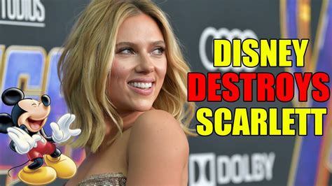 Scarlett Johansson Sues Disney Over Black Widow Contract And Gets