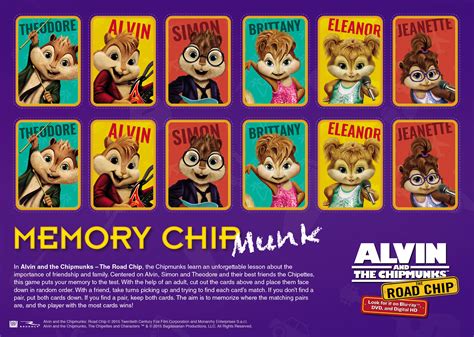 Free Printable Alvin And The Chipmunks The Road Chip