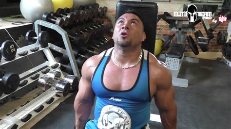 Waldo Garcia Entrenamiento De Biceps Y Triceps Youtube