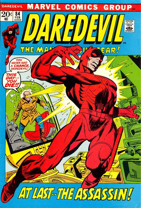Giant Size Marvel Daredevil 84 Cover Faked Pencil Re Creation