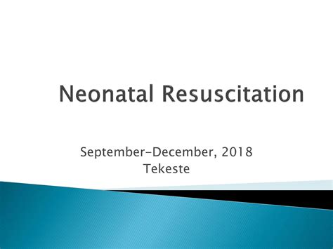 Solution 8 Neonatal Resuscitation 1 Studypool