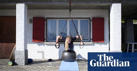 Working Out From Home Athletes Find Creative Ways To Train In