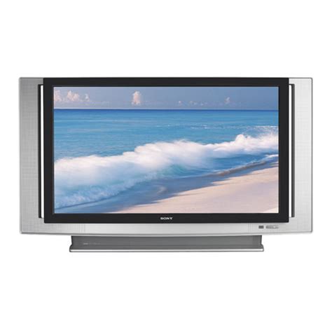 Discover our range of led tvs and experience extraordinary image and sound quality. Sony wega tv 60 inch manual