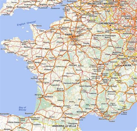 10 Images About Maps Of France On Pinterest Most Popular Map Of