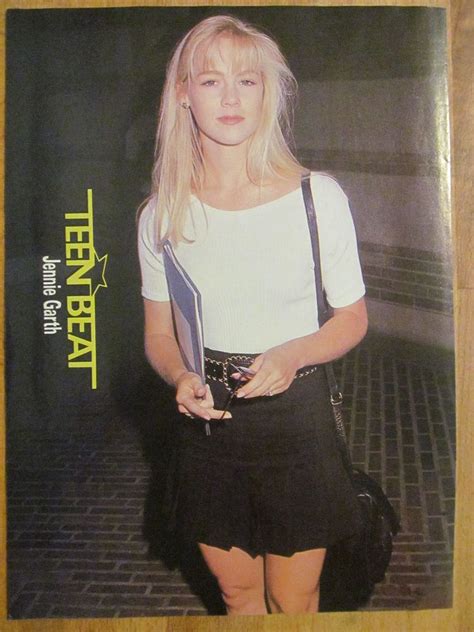 Jennie Garth Beverly Hills 90210 Color Me Badd Double Full Page