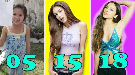Olivia Rodrigo Transformation From 01 To 18 Years Old Youtube