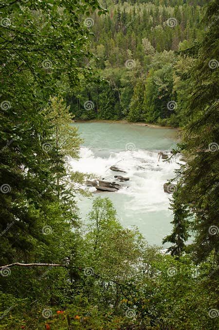 Rearguard Falls Of The Fraser River Stock Image Image Of Columbia