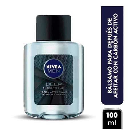 Loción After Shave Nivea Men Deep Antibacterial 100 Ml Walmart