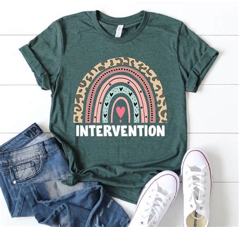 Intervention Shirt Early Intervention Shirt Intervention Etsy