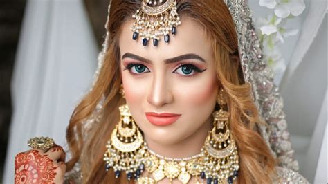 Latest Bridal Makeup Makep Tutorial Walima Bride Youtube