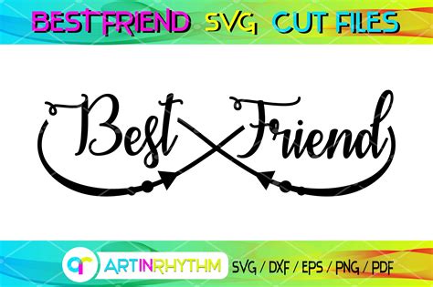 Best Friends Infinity Svg 1027 Svg File For Cricut Free Svg Box