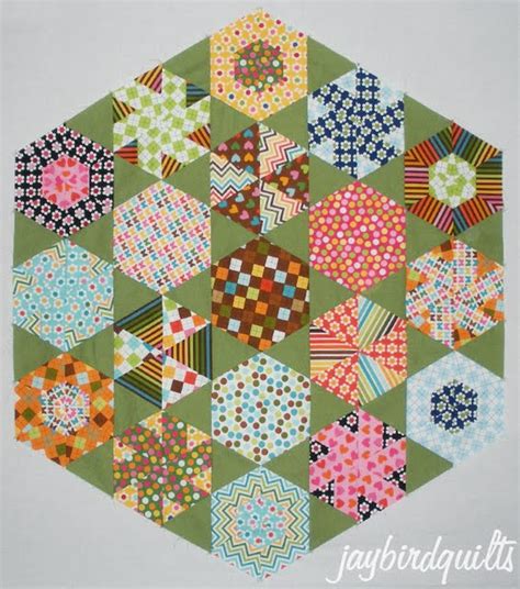 Jaybird Quilts Hexagon Quilt Along Finishing Directions