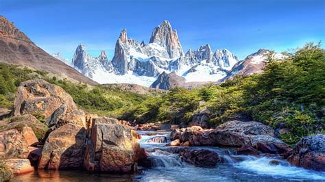 Hd Wallpaper Patagonia Argentina El Chalten Fitz Roy Nature