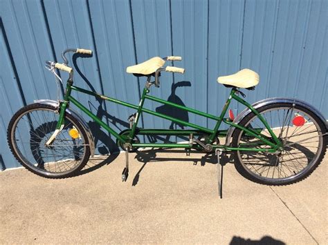 Antique 2 Seater Tandem Bicycle Columbia Twosome 1865632708