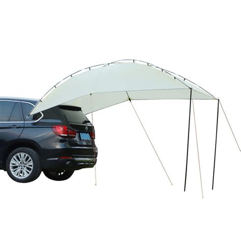 Outsunny Portable Light Weight Car Awning Rooftop Tent Sun Shelter