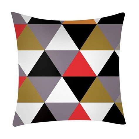 Shop Geometry Throw Pillow Case Decorative Pillows Cover 21299704 351 On Sale Free Shipping