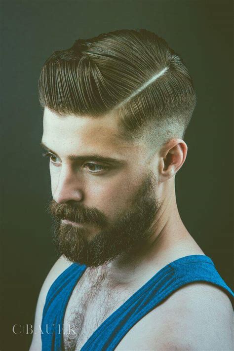 It's a super easy side part that doesn't require a blow dryer, multiple products or even a comb. side-part-hairstyles-for-men-12 - Mens Hairstyle Guide