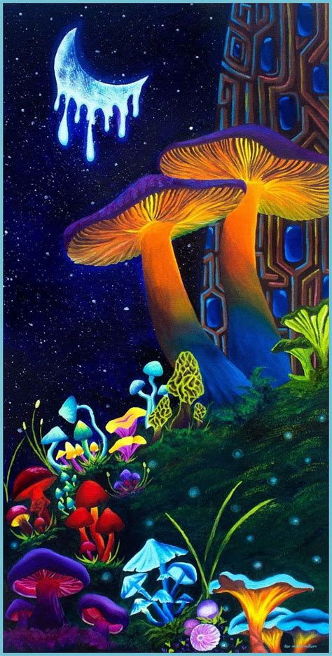 View 8 Trippy Shroom Backgrounds Cute Mushroom Hd Phone Wallpaper Pxfuel